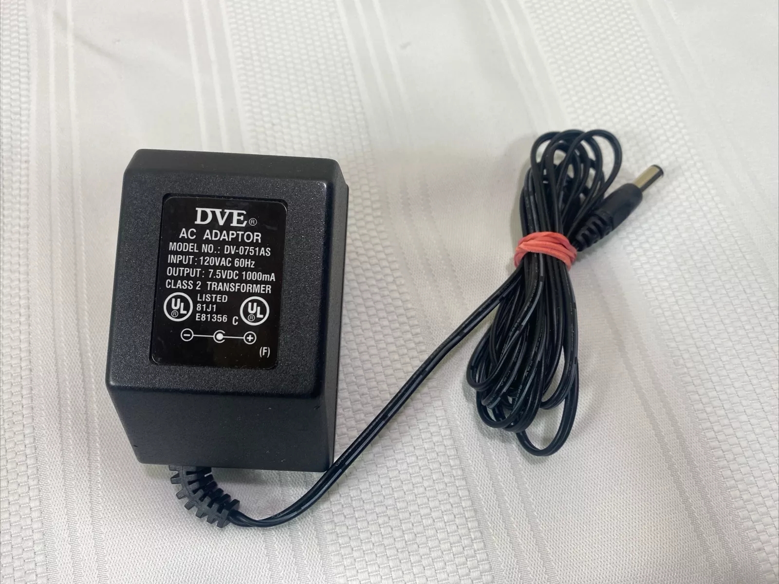 Global Compatible DVE DV-0751AS 7.5V 1A AC Adapter US Plug Power Charger for 7.5V Electr